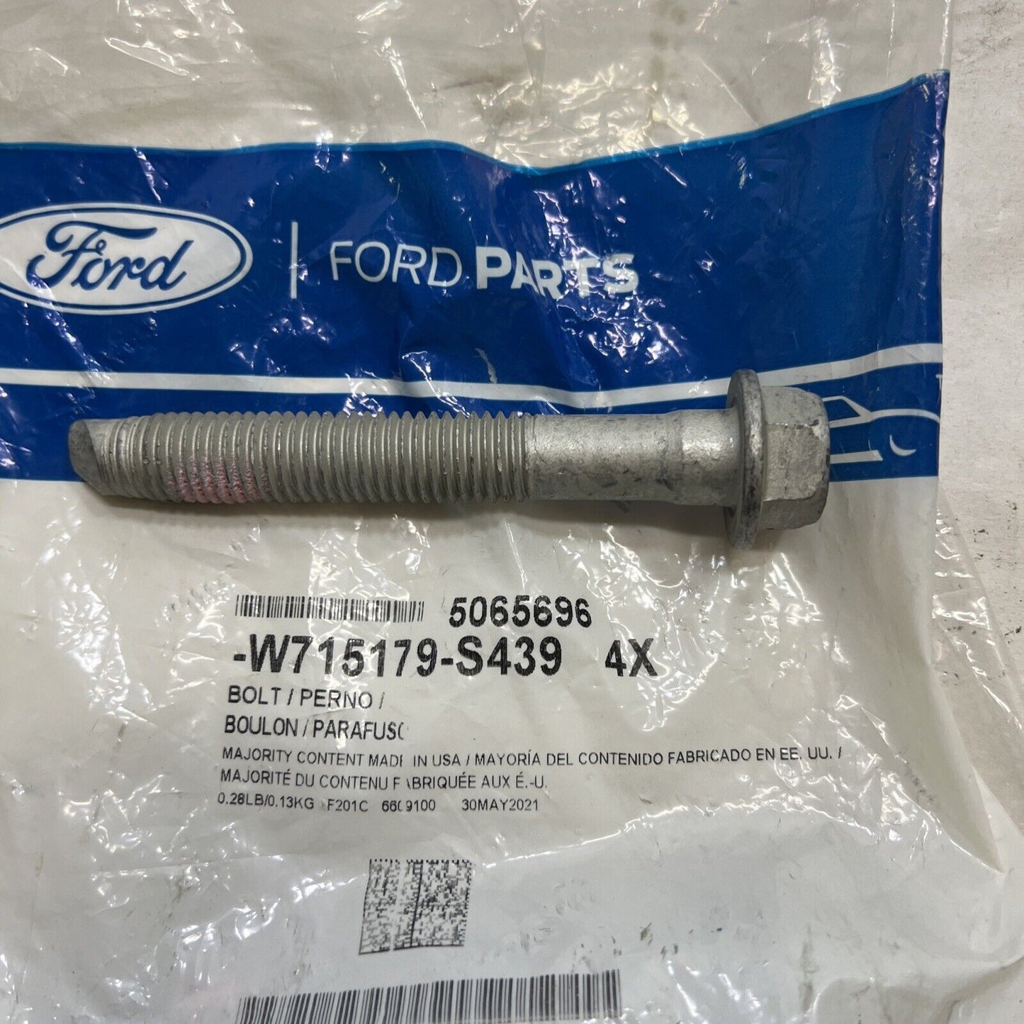 1 Single* OEM Ford Explorer 2009-2019 Upper Control Arm Mount Bolt W715179S439