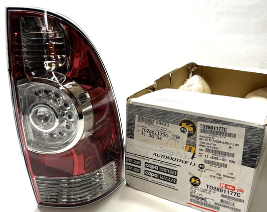 For Toyota Tacoma 2009-2015 Tail Light Passenger Side | LED | CAPA  TO2801177C