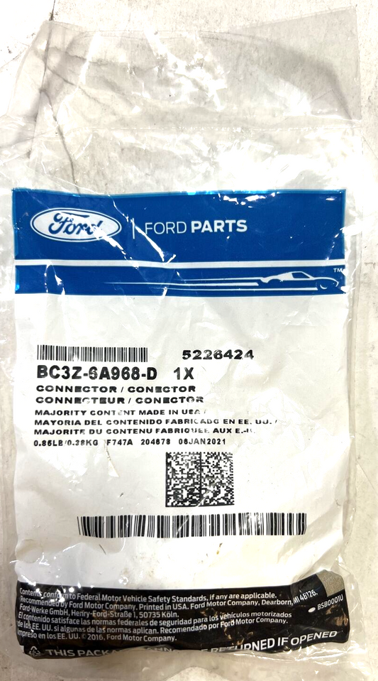 Genuine OEM Ford F-250 Super Duty Turbocharger Oil Line Gasket 11-14  BC3Z6A968D