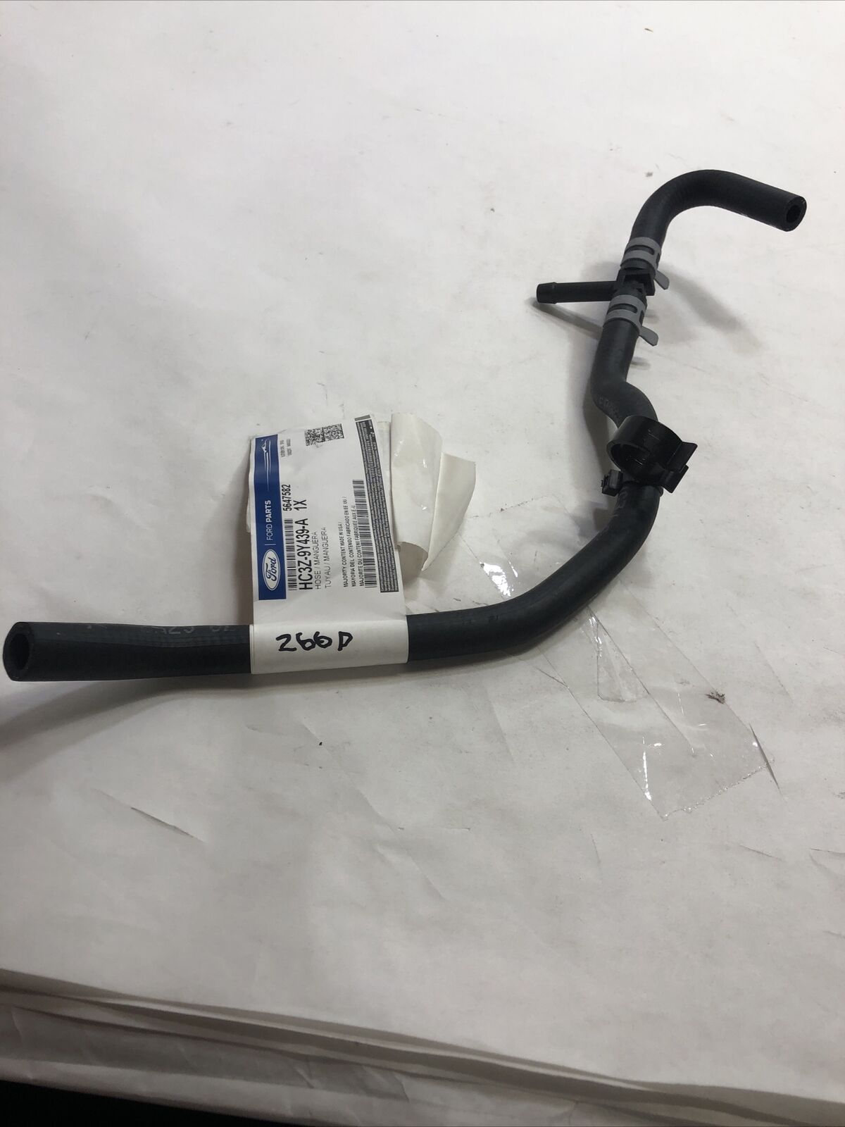 Genuine Ford Overflow Hose  2010  HC3Z-9Y439-A