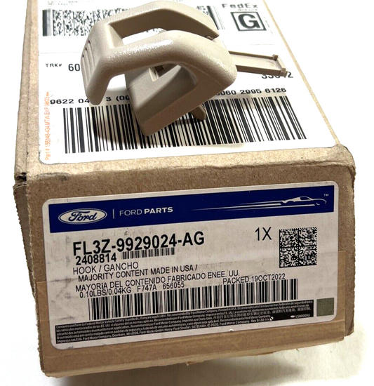 Genuine OEM Ford Explorer Trim Coat Hook 2020-2023 FL3Z9929024AG