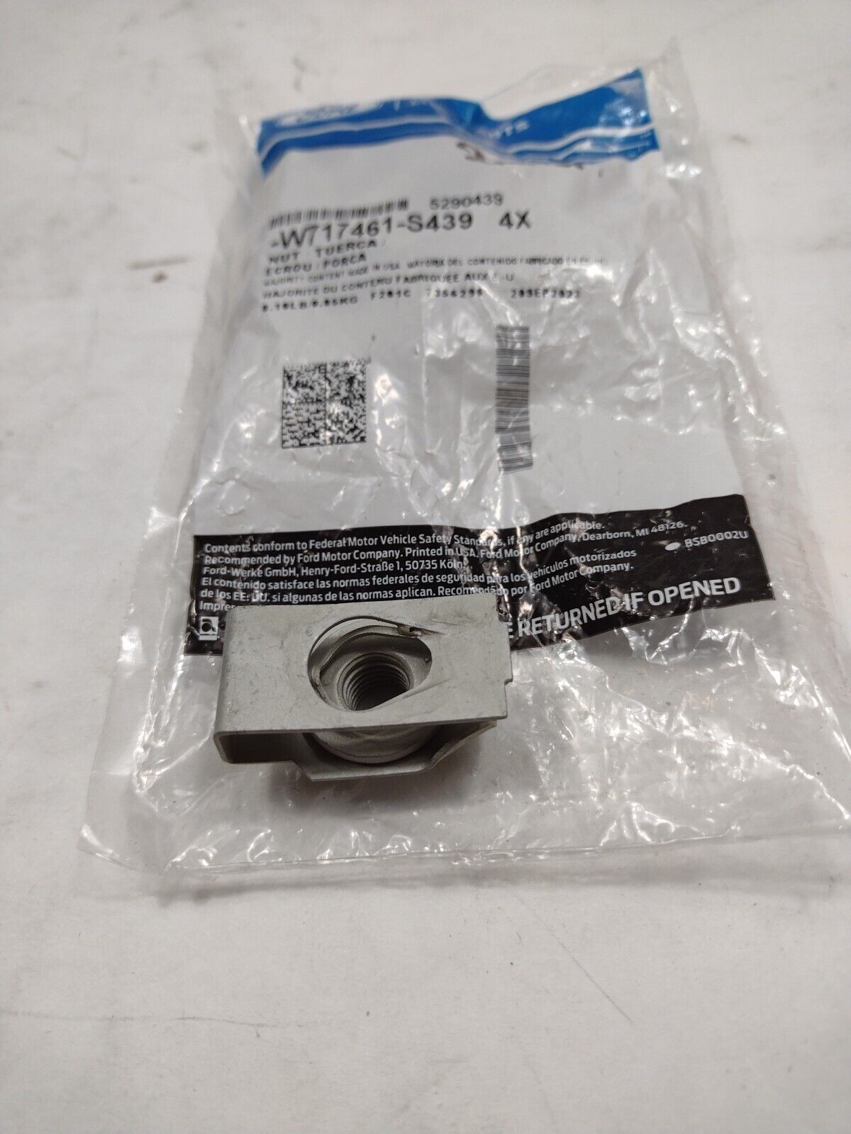 Genuine OEM Ford 2017-2024 Expedition  Nut W717461-S439