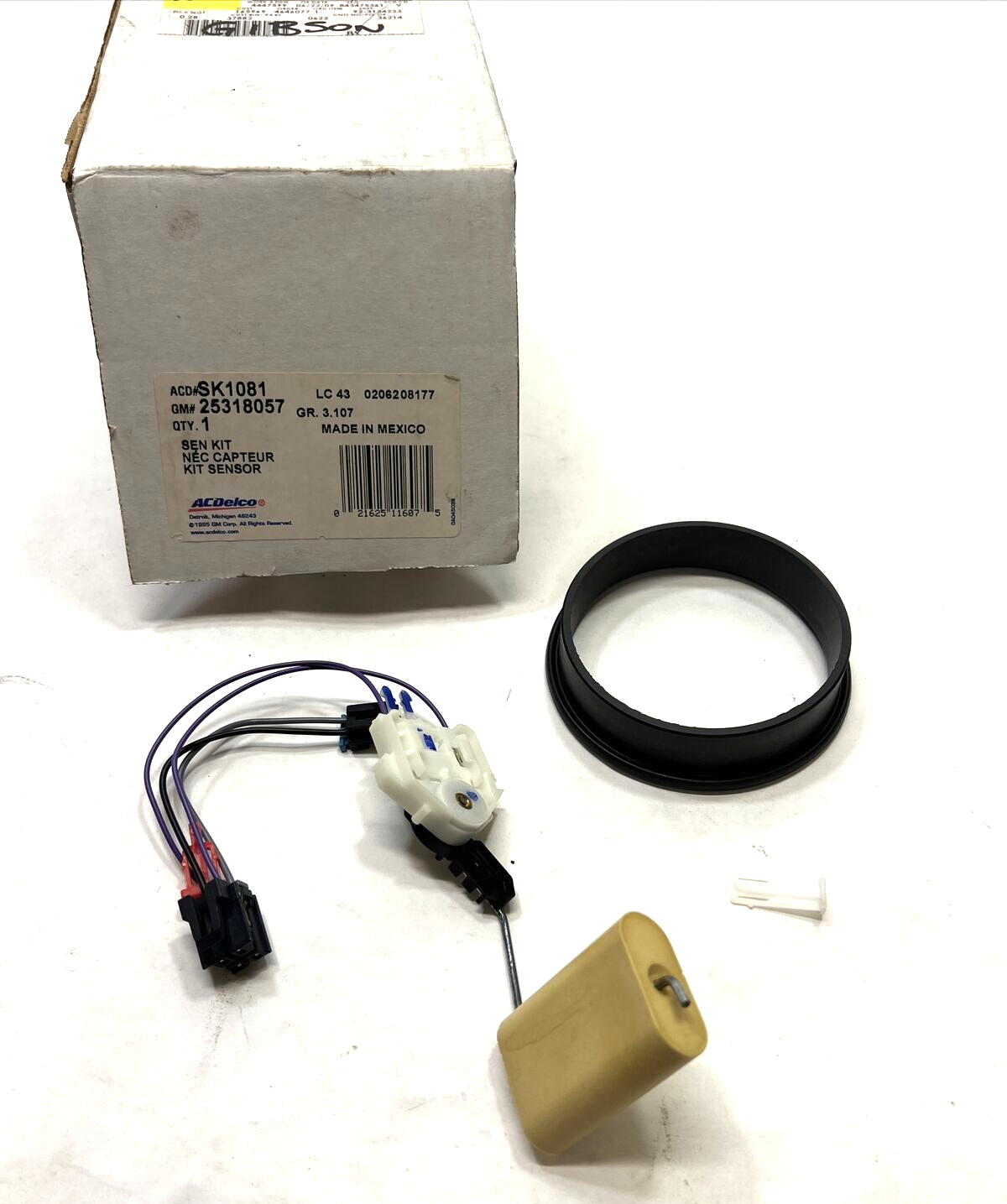 OEM Genuine GM ACDelco Fuel Level Sending Unit  00-01  SK1081 25318057