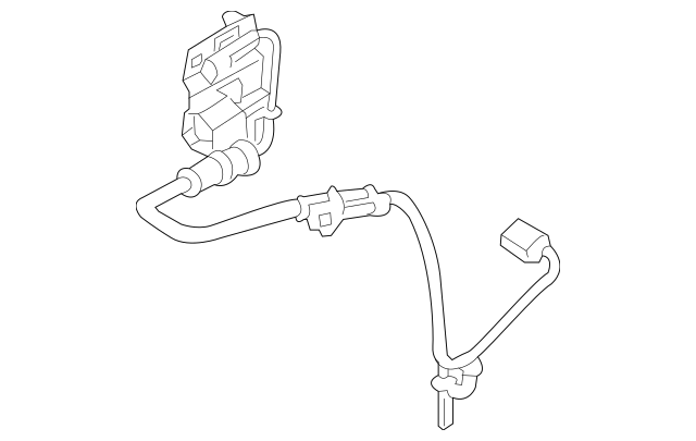 Genuine OEM Ford Rear Right ABS Wheel Speed Sensor Motorcraft BRAB612 L1MZ2C190F