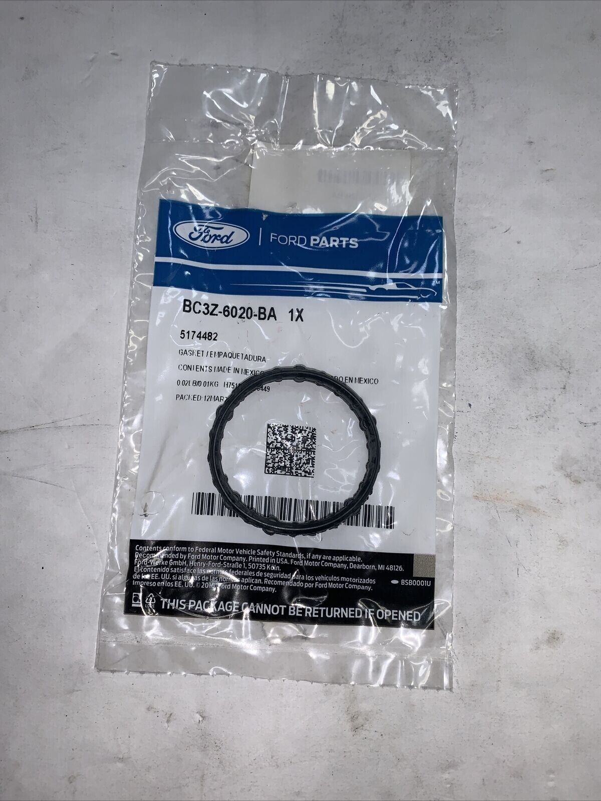 New OEM Genuine Ford Front Center Gasket 6.7L BC3Z-6020-BA