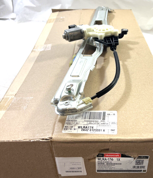 Genuine OEM Ford Left Side Power Window Regulator Assm 15-23 Motorcraft WLRA174