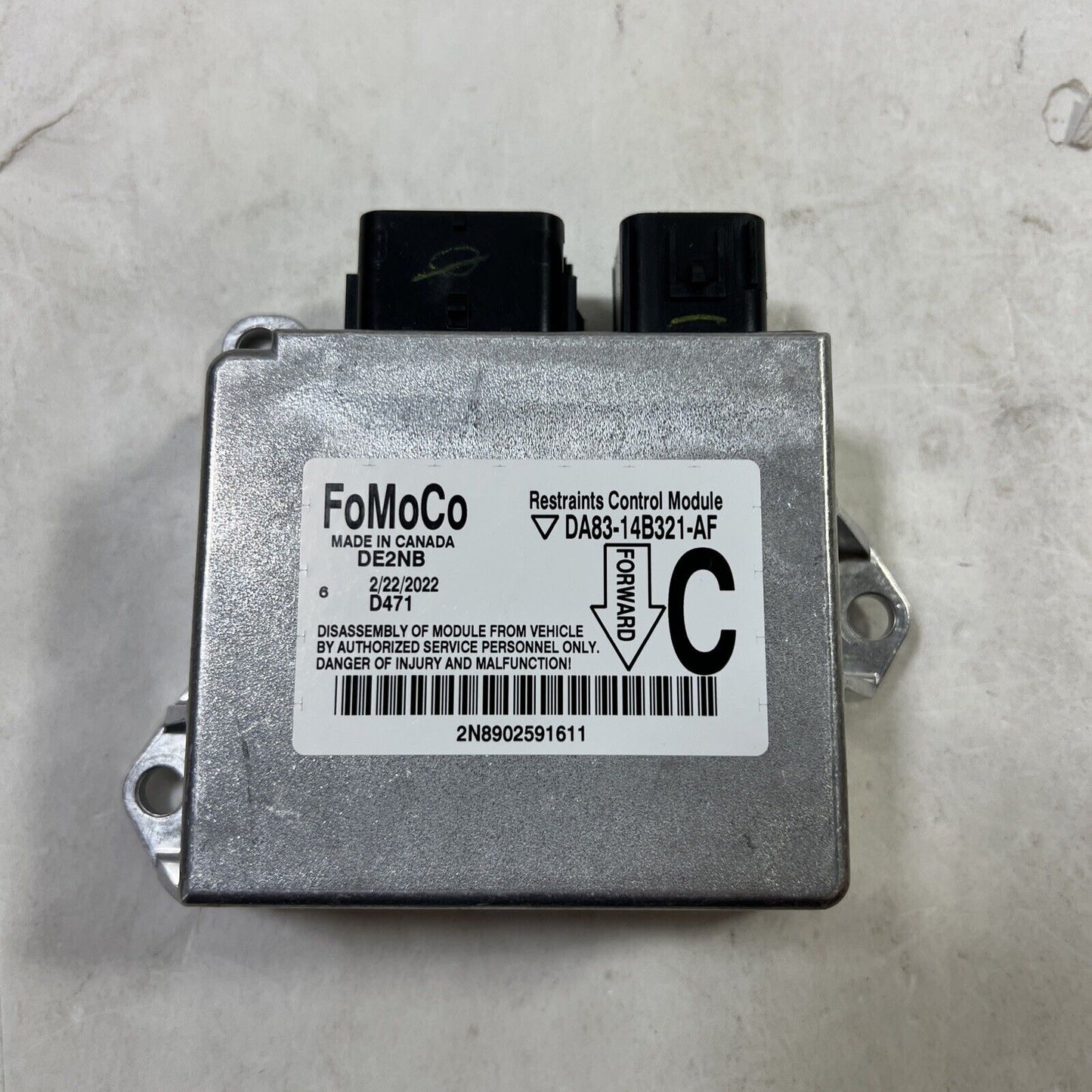 Genuine OEM Ford Flex Control Module 2013-19 DA8Z14B321C