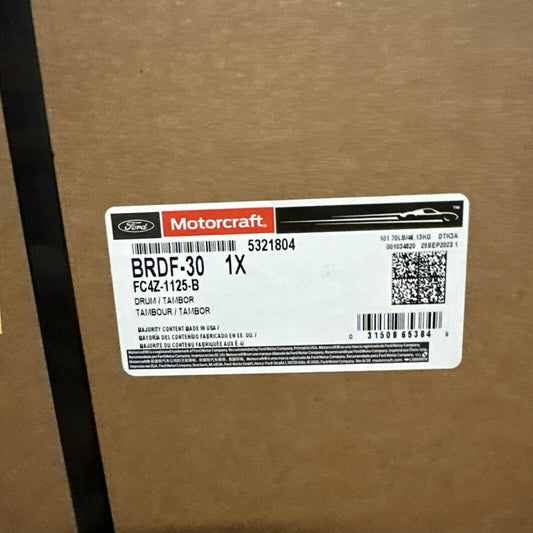 Genuine OEM Ford F650 F750 Rear Brake Drum Assembly 2024 Motorcraft BRDF30