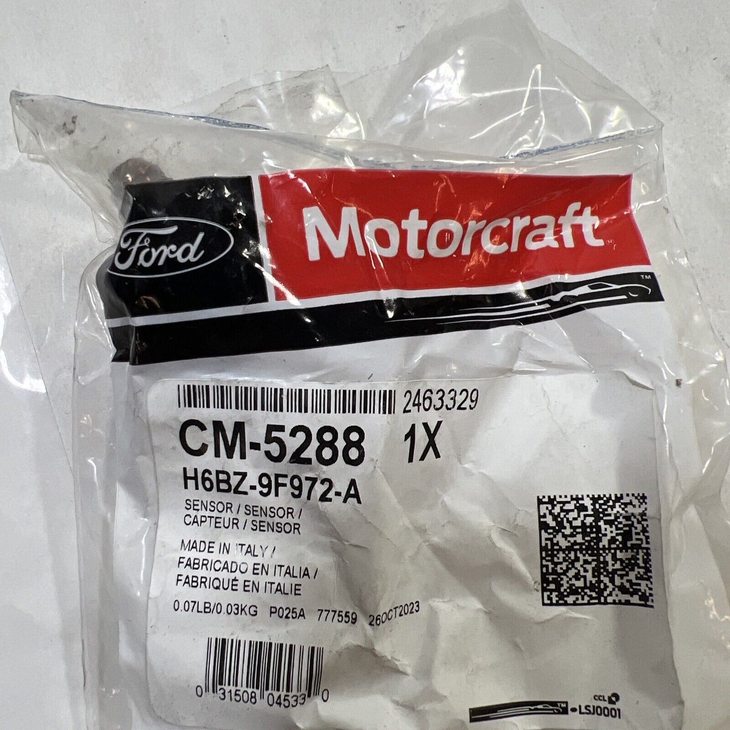 Genuine OEM Ford Escape Fuel Injection Pressure Sensor 20-22 Motorcraft CM5288