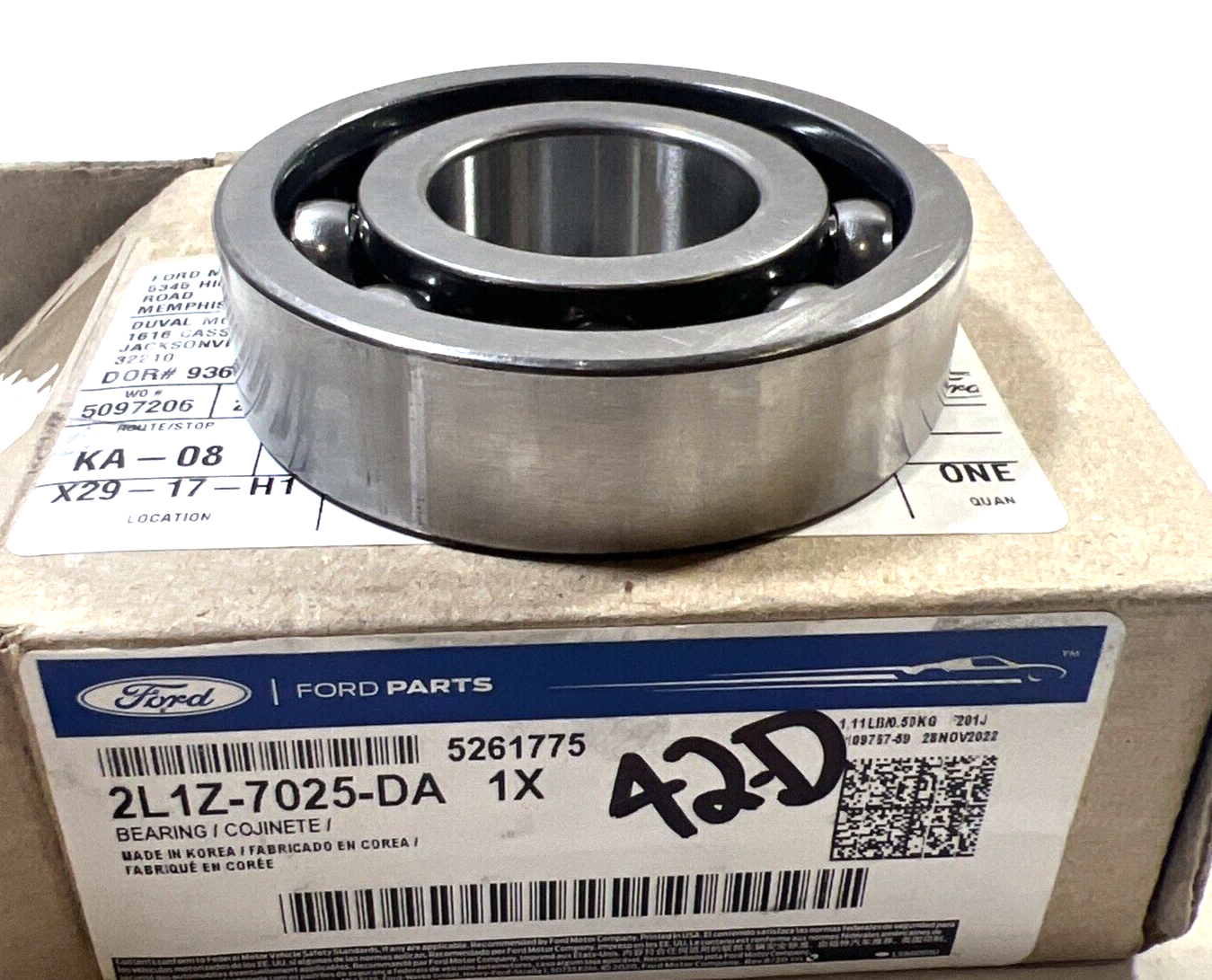 Genuine OEM Ford F-150 Transfer Case Output Shaft Bearing 2003-2023 2L1Z7025DA