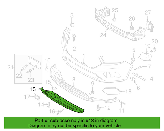 Genuine OEM Ford Escape Trim Molding Titanium 2017-2019 GJ5Z8419AA