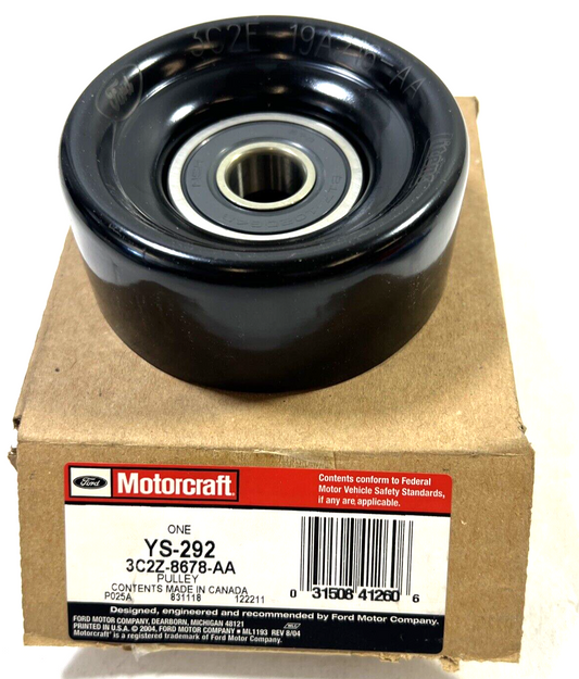 Genuine OEM Ford E-350 Super Duty Tension Pulley 2003-2010 Motorcraft YS292