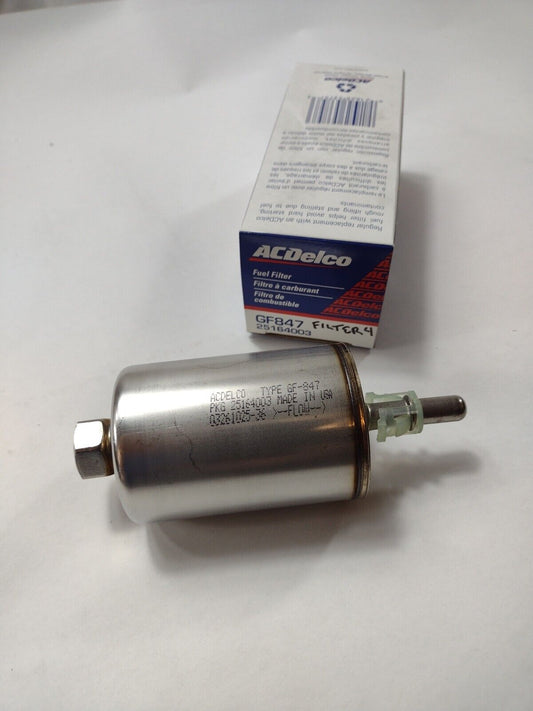 Fuel Filter  ACDelco GM OE/GM Genuine Parts  GF847