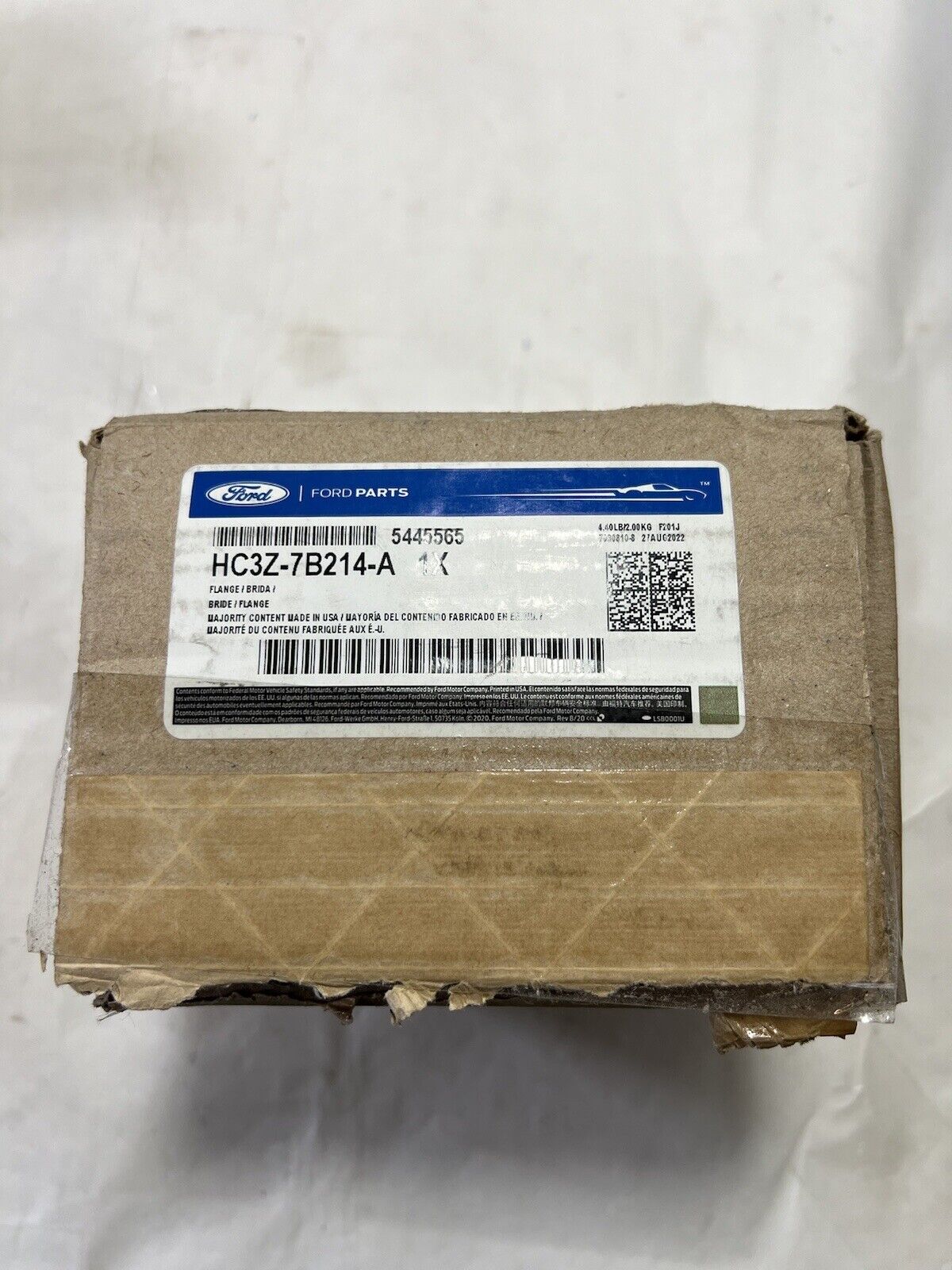 Genuine OEM Ford Flange HC3Z7B214A