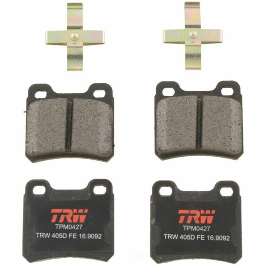 Disc Brake Pad-Premium Rear TRW TPM0427 fits 94-96 Saab 900