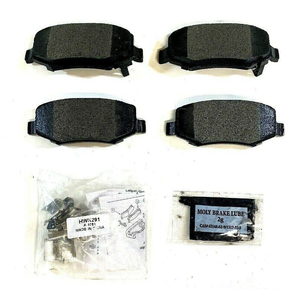 New Rear Brake Pads for 2007-2017 Jeep Wrangler Xtreme Stop PXD 1274