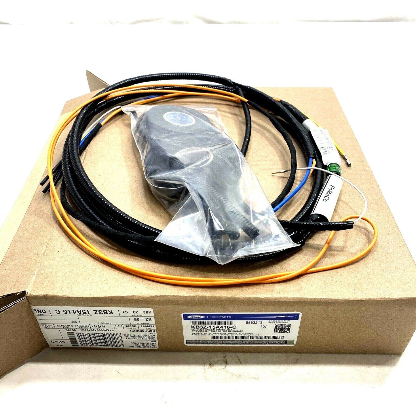 New OEM Ford Trailer Tow Harness Kit KB3Z-15A416-C