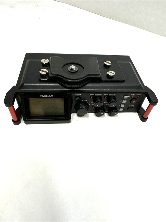 TASCAM DR-70D 4-Channel Audio Recording Device for DSLR Cameras - Black
