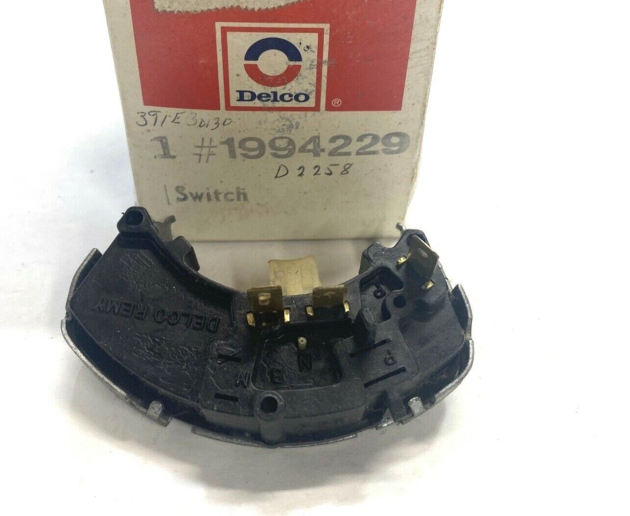 New ACDelco Back-Up Switch  Buick Electra, Lesabre, Riviera 1977-80 1994229