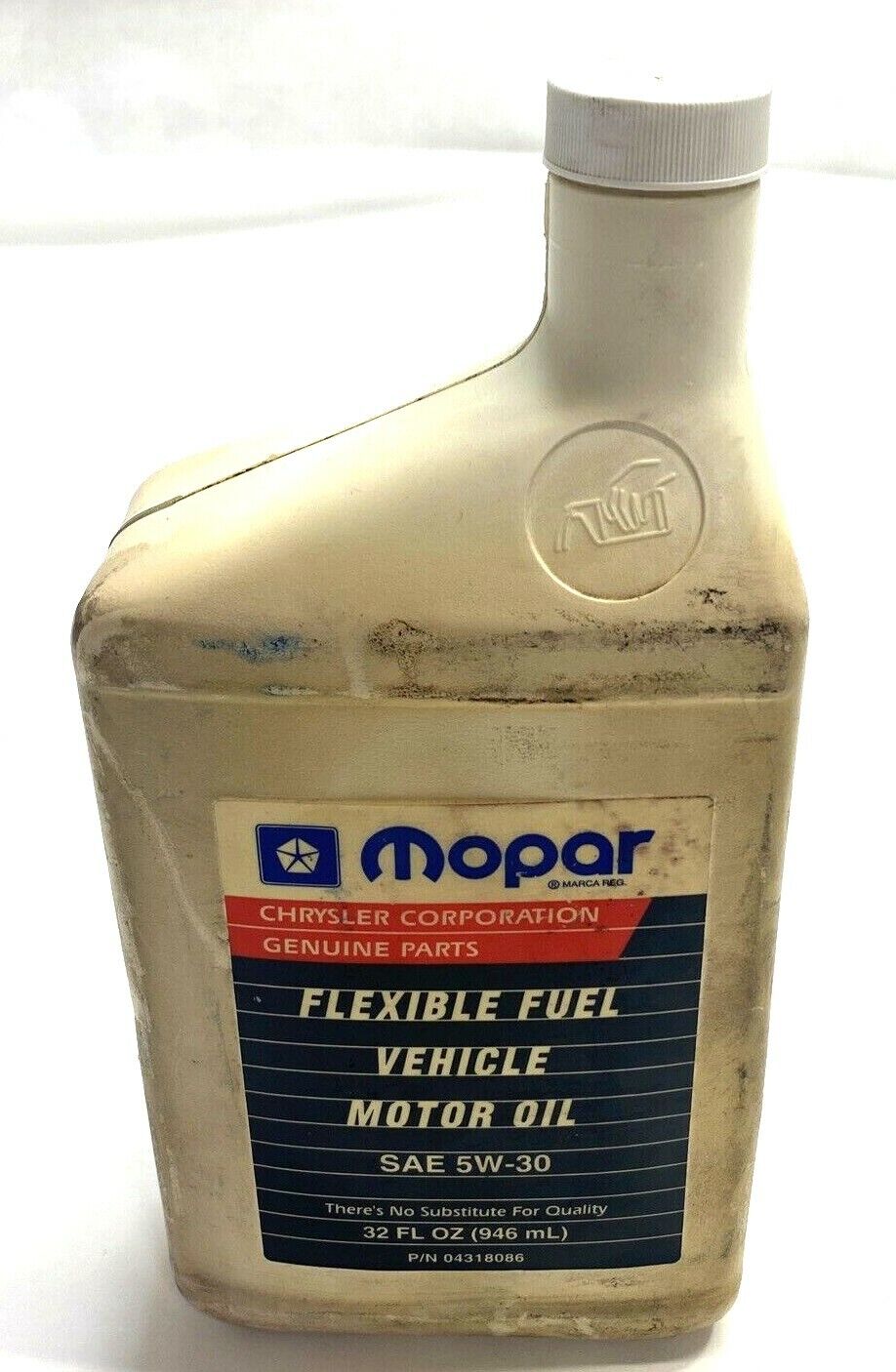 New OEM Mopar 5W-30 SAE Flexible Fuel Motor Oil 04318086