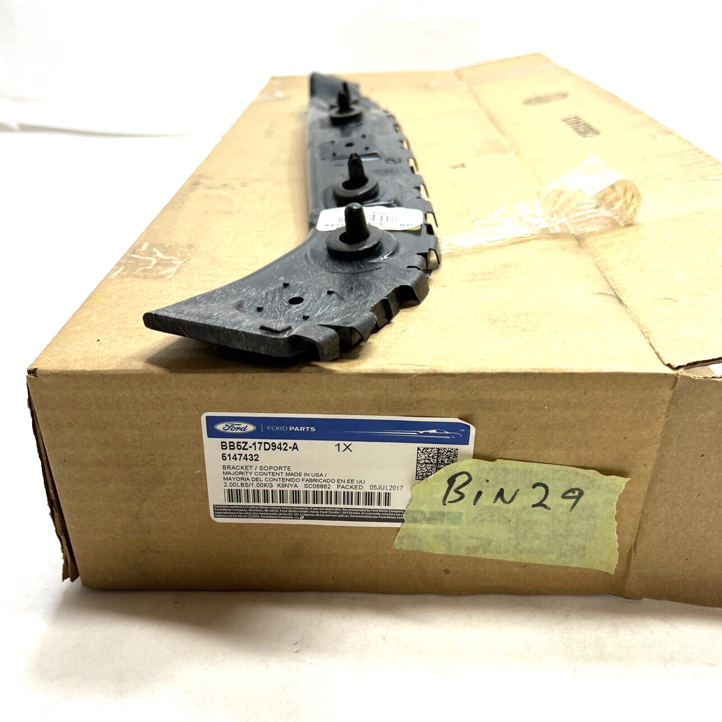 New Ford OEM Right Rear Bumper Mounting Support 11-15 BB5Z-17D942-A