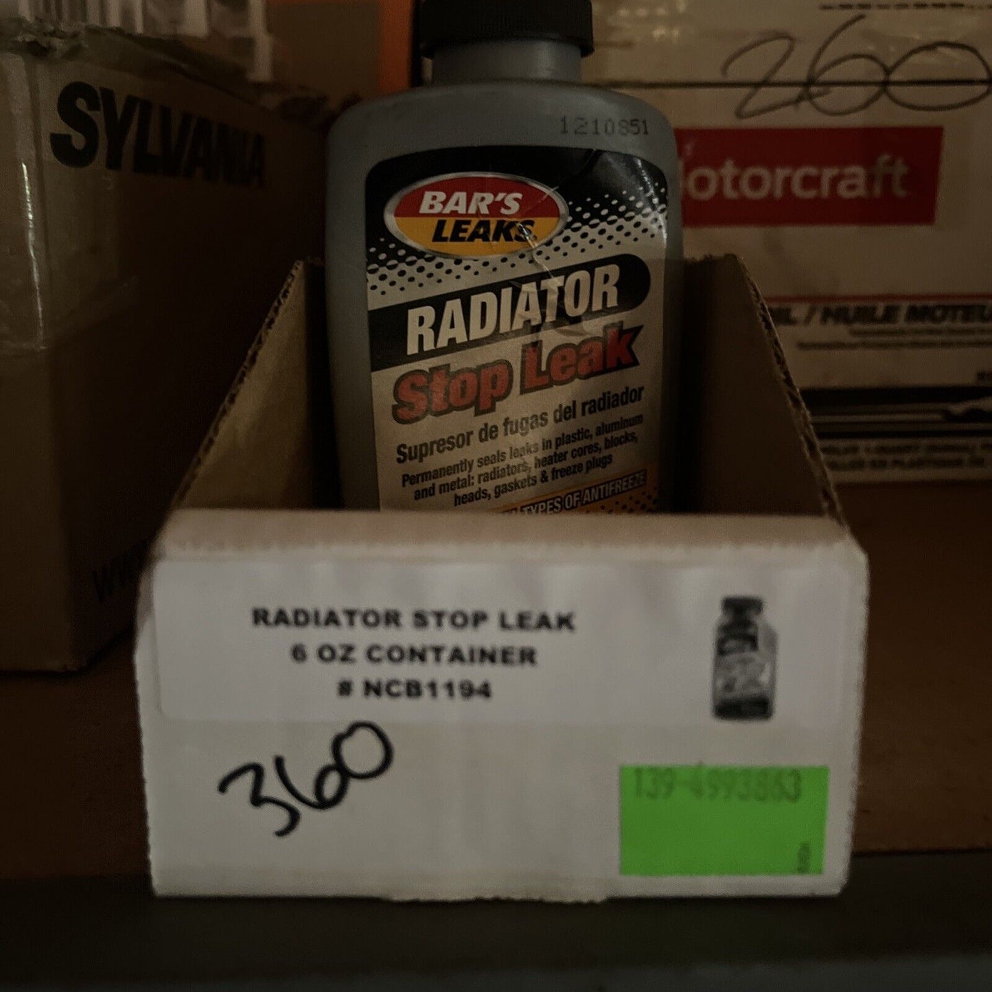 Bar's Leaks Radiator Stop Leak Bottle NCB 1194