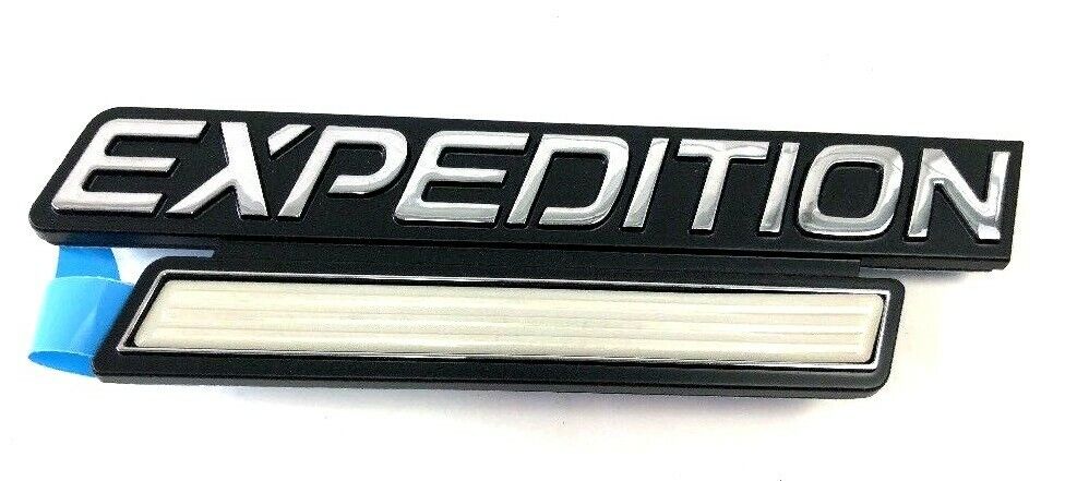 New OEM Ford Expedition EmblemNameplate Badge Front Chrome 1997-2002 F75Z16720FA