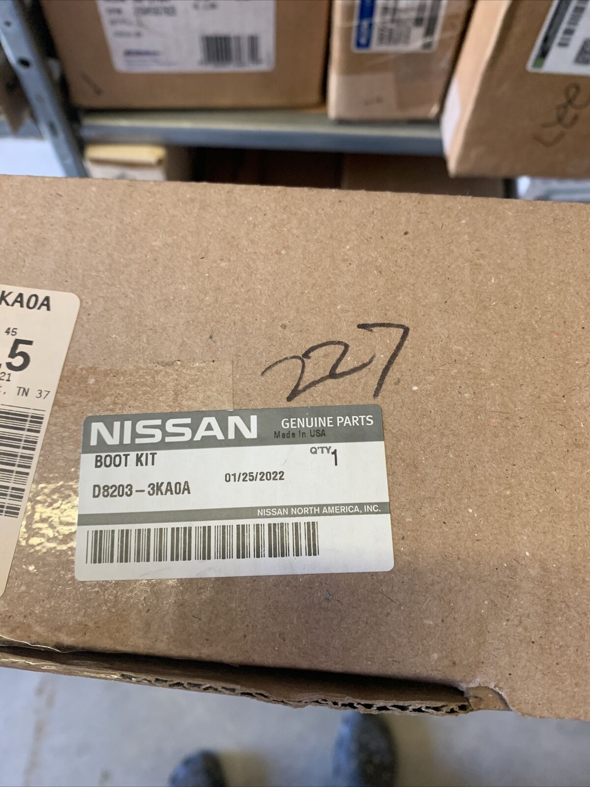 NISSAN OEM-Tie Rod Boot D82033KA0A