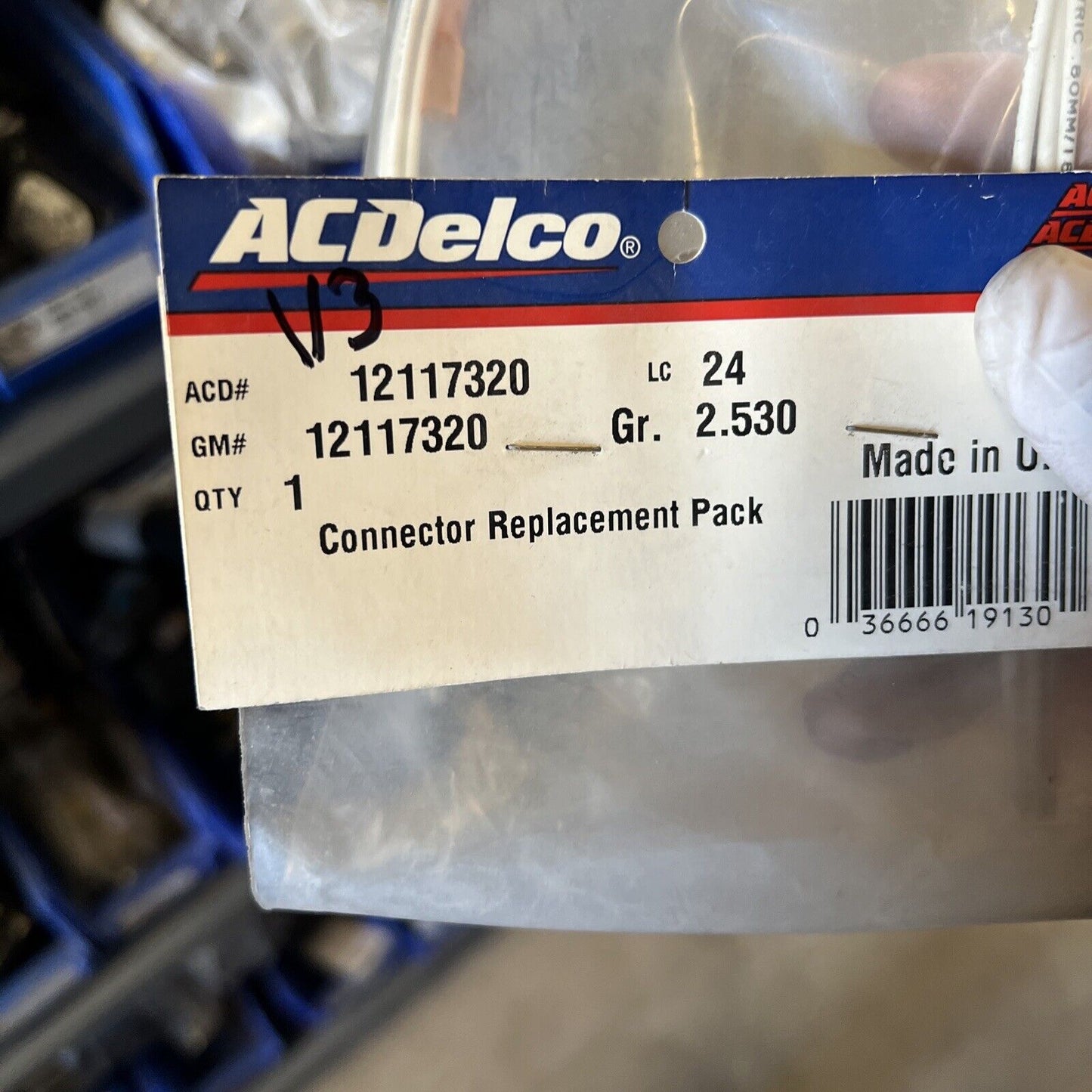 New OEM Acdelco Body Wire Harness Connector Pigtail 12117320 ACDELCO PT1490