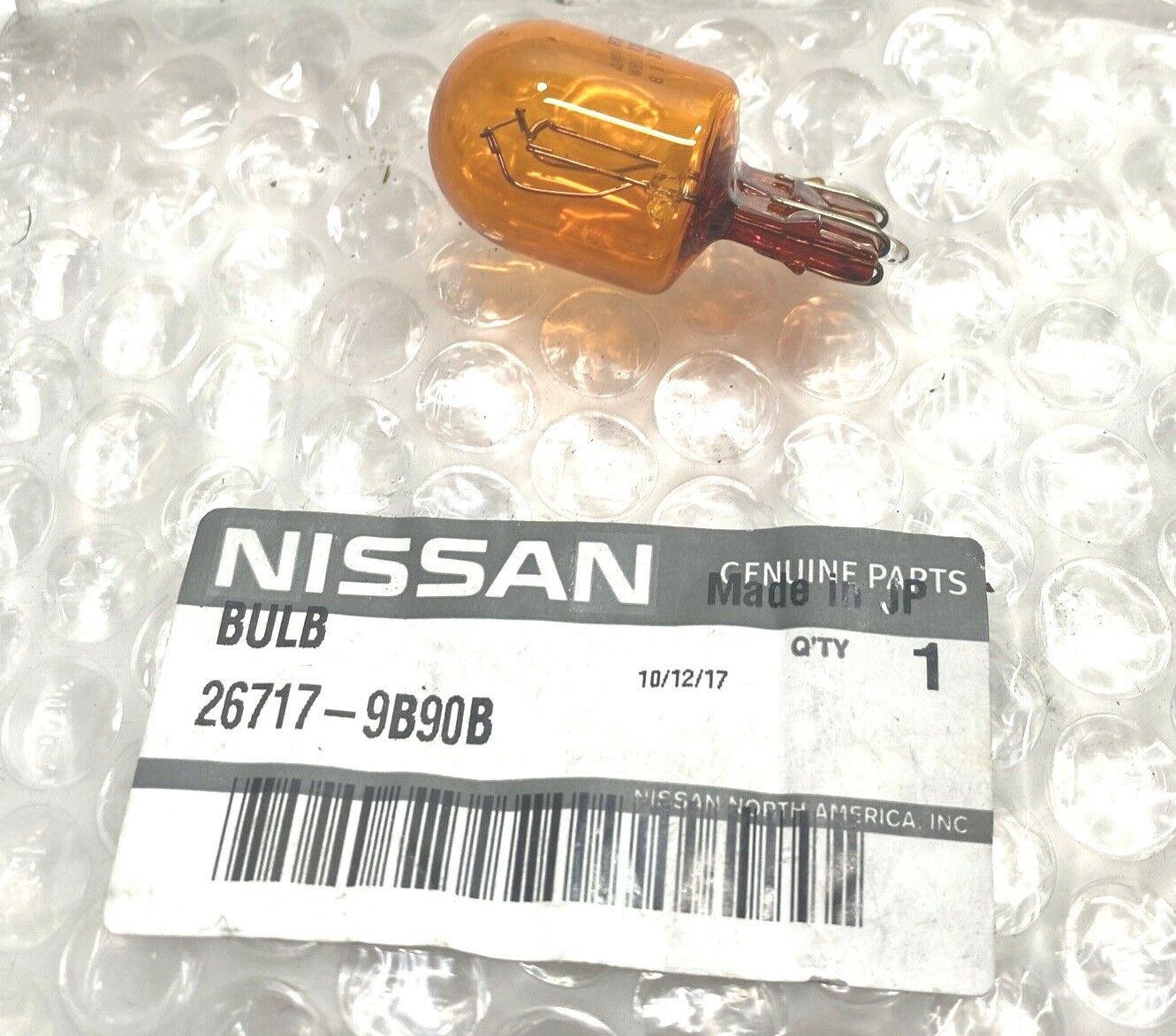 New OEM Nissan Altima Frontier Titan Signal Lamp Amber Bulb 2008-19 26717-9B90B