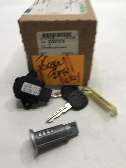 New OEM Genuine GM Ignition Cylinder & Switch Kit w/ Keys 23237274
