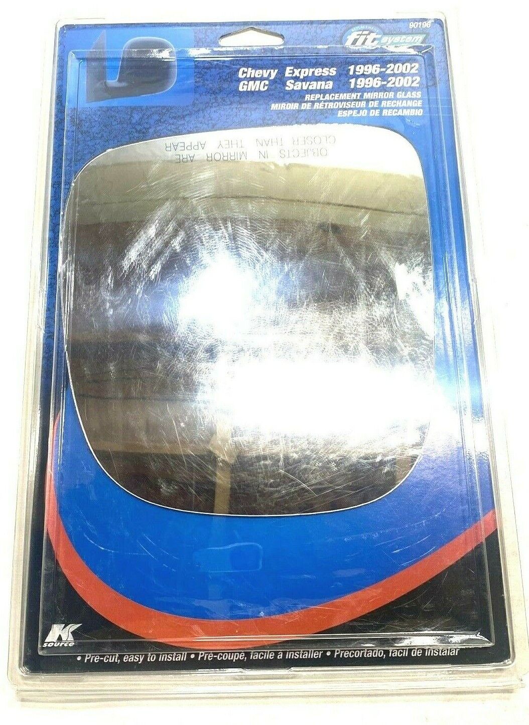 New K Source Mirror Glass for Chevy / GMC Right Passenger Side 90196