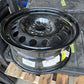 New OEM Genuine GM 17x7.5 Steel Wheel, Rim Flat Black Full Face 9598749