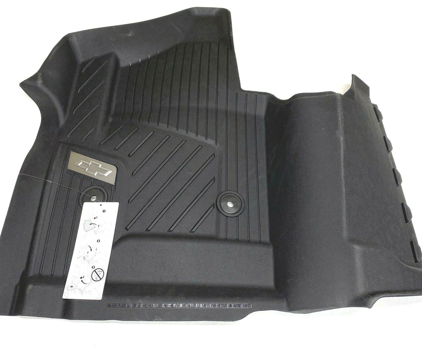 New OEM GM Chevy Silverado Front Floor Liner All-Weather 2016-18 84357879