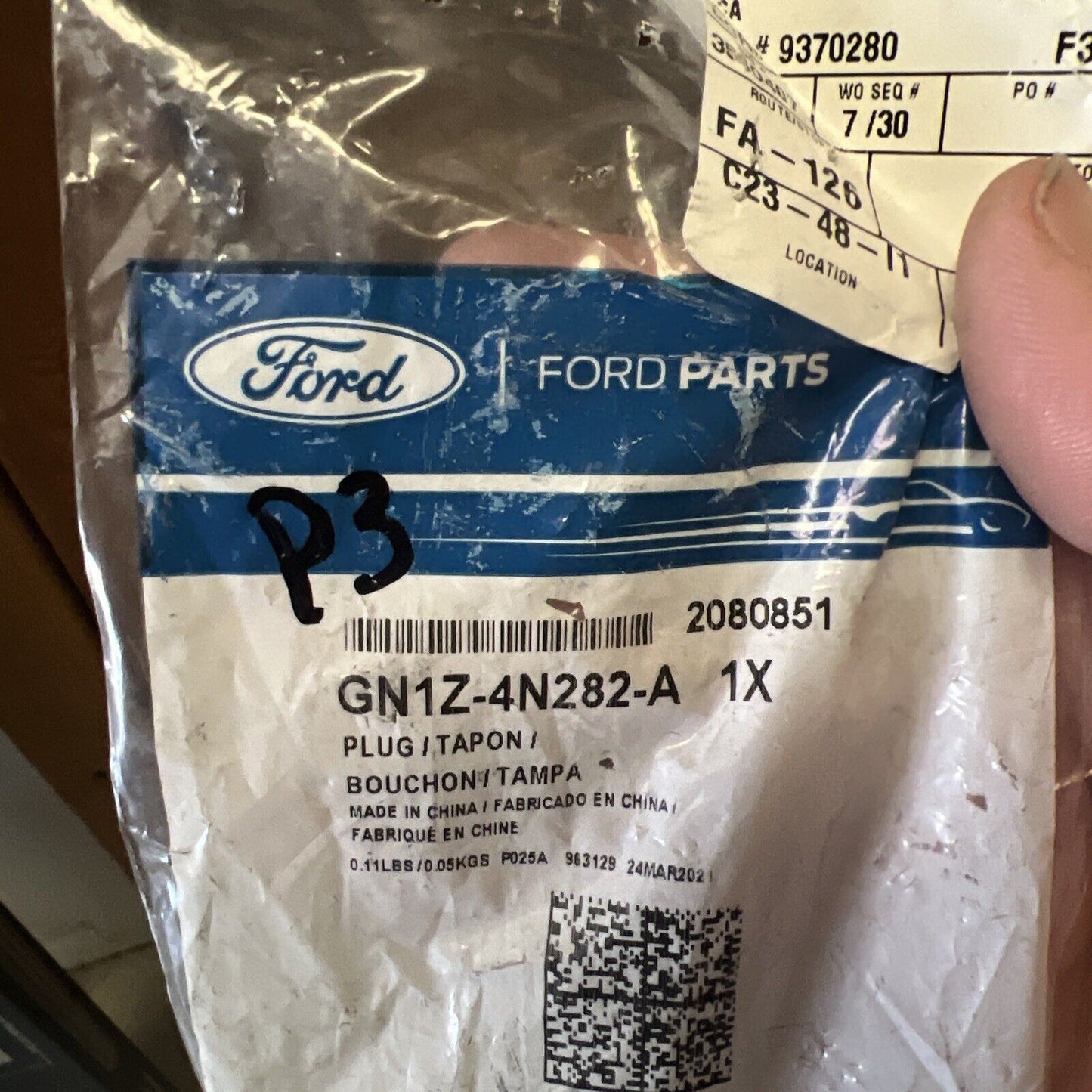 New OEM Genuine Ford EcoSport 2018-2019 Magnetic Type Plug GN1Z-4N282-A